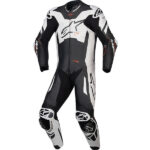 Alpinestars GP Plus V4 Sprint 1PC Leather Suit – Black/White/Fluo Red