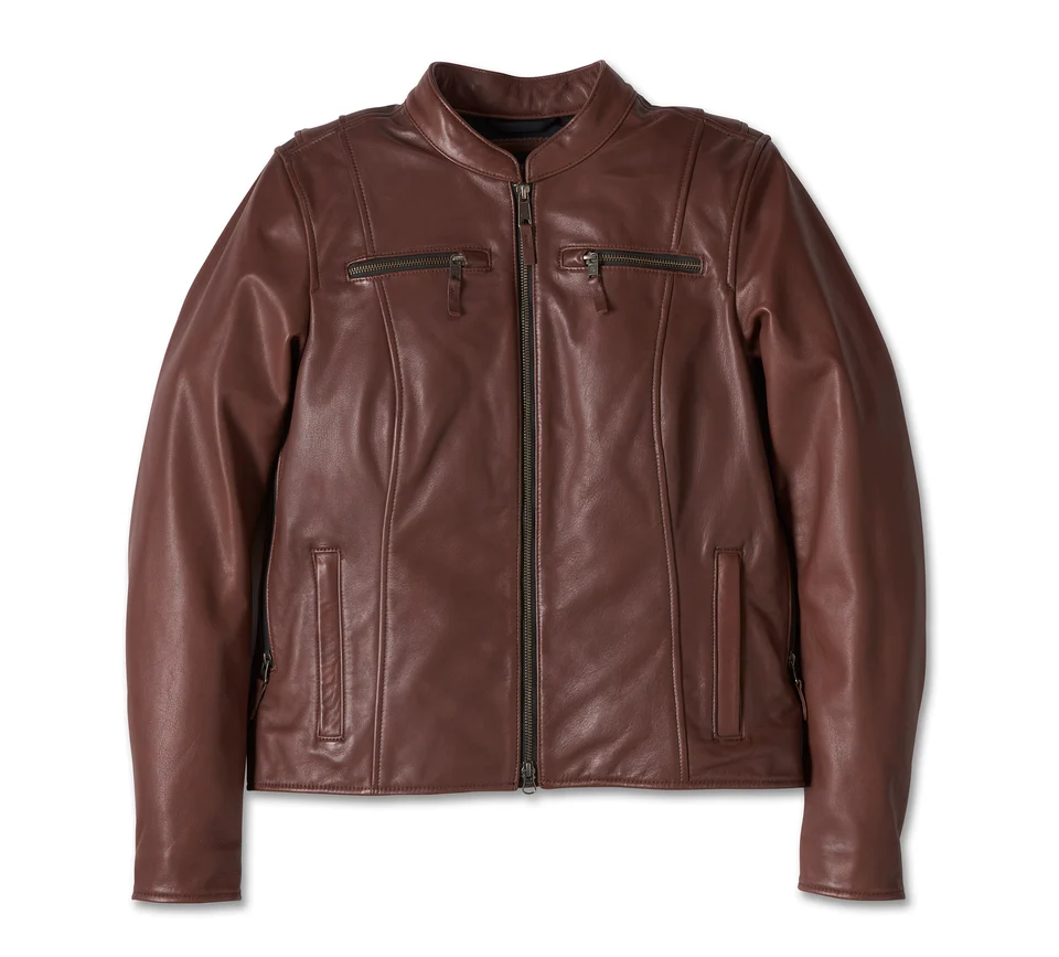 1 Women’s Linden Genuine Leather Riding Jacket – Classic Stylish Biker Outerwear - Image 1