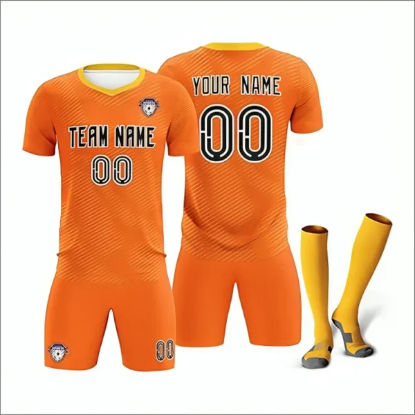 Custom Soccer Uniform Set Football Jersey Shorts Socks Personalized Team Kit - Image 1