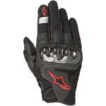 Alpinestars SMX-1 Air V2 Motorcycle Gloves – Black Riding Protective Gear - Image 3