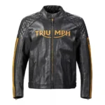 Triumph Motorcycle Racing Jacket – Men’s Real Cowhide Leather Biker Gear