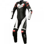 Alpinestars Stella GP Plus Ladies 1PC Leather Suit – Black/White/Bright Red