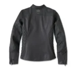 Women’s Willie G Skull Graphic Leather Riding Jacket – Stylish Biker Outerwear - Image 2