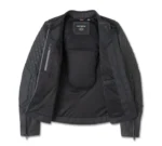 Women’s Willie G Skull Graphic Leather Riding Jacket – Stylish Biker Outerwear - Image 3