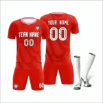 Custom Soccer Uniform Set Football Jersey Shorts Socks Personalized Team Kit - Image 2