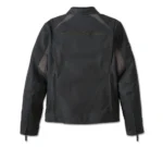 Men’s Black Beauty Paradigm Triple Vent 2.0 Genuine Leather Riding Jacket - Image 2