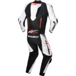 Alpinestars GP-R7 1PC Leather Suit – White/Black/Red Fluo - Image 2