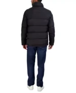 Men's High-Neck Insulated Puffer Jacket with Inner Layer - Image 2