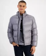 Men's Water-Repellent Quilted Puffer Jacket
