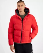 Men's Beazly Slim-Fit Quilted Full-Zip Hooded Puffer Jacket