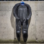 RST Podium Airbag CE One Piece Leather Motorcycle Suit Black Racing Protective Gear - Image 7