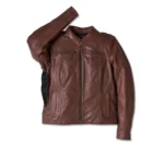 Women’s Linden Genuine Leather Riding Jacket – Classic Stylish Biker Outerwear - Image 3