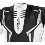 Spyke Assen Race 2.0 Full Leather Motorcycle Racing Suit Black White - Image 4
