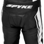 Spyke Assen Race 2.0 Full Leather Motorcycle Racing Suit Black White - Image 5