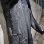 RST Podium Airbag CE One Piece Leather Motorcycle Suit Black Racing Protective Gear - Image 3