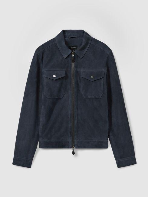 E78650s2.jpg Percival Heritage Suede Jacket