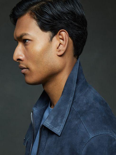 E78650s3.jpg Percival Heritage Suede Jacket - Image 3