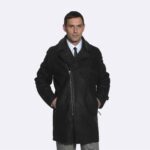 Classic Black Dean Shearling Coat
