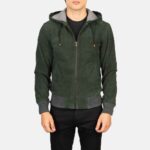Nintenzo Forest Green Suede Jacket - Image 4
