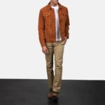 Stallon Rustic Brown Suede Jacket