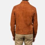 Stallon Rustic Brown Suede Jacket - Image 5