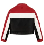 Women’s Avirex CROPPED COLORBLOCK MOTO JACKET - Image 2