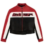 Women’s Avirex CROPPED COLORBLOCK MOTO JACKET