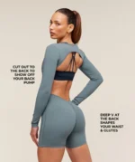 Lifting Dipped Waistband All-In-One – Sculpted Fit Meets Elevated Style - Image 4
