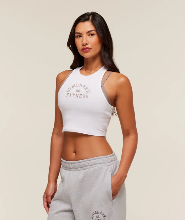 Fitness Embroidered Graphic Tank – Style That Moves With You - Image 3