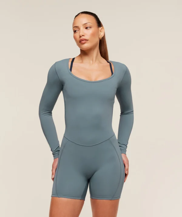 Lifting Dipped Waistband All-In-One – Sculpted Fit Meets Elevated Style - Image 1