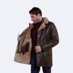 Warren Signature Shearling Coat - Image 2