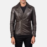Rugged Nomad Brown Biker Jacket-Biking Bliss, Every Mile