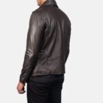 Rugged Nomad Brown Biker Jacket-Biking Bliss, Every Mile - Image 3
