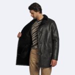 Paolo Classic Shearling Coat - Image 3