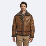 Winfield Rugged Shearling Coat