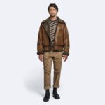 Winfield Rugged Shearling Coat - Image 6