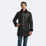 Classic Miles Shearling Coat - Image 2