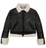 Women’s Cropped Shearling Jacket – Cozy & Stylish Winter Wear