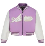 Women’s Cropped Script Jacket – Trendy & Stylish Streetwear