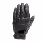 Dainese Blackjack Unisex Leather Motorcycle Gloves – Cruiser Custom Summer Gear - Image 2