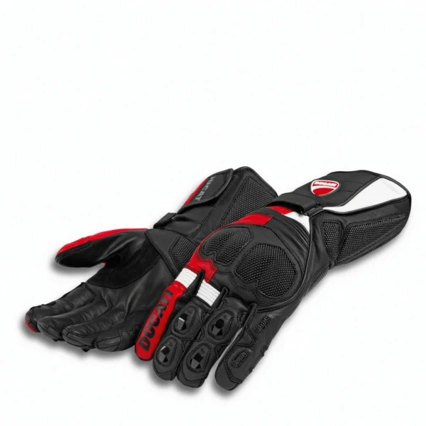 Speed Evo C2 Men’s Fabric & Leather Biker Gloves – Premium Quality - Image 1
