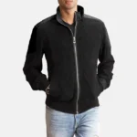 Ethan Hybrid Suede Bomber Jacket – Stylish Men’s Outerwear