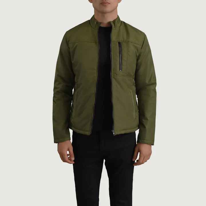 1 Elliot Lightweight Casual Jacket – Green - Image 1