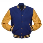 Classic Men’s Varsity Jacket – Retro College Style, Warm & Stylish Outerwear