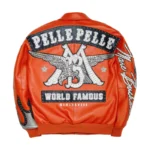 World-Famous Pelle Pelle Men’s Leather Jacket – Urban Streetwear Classic - Image 2