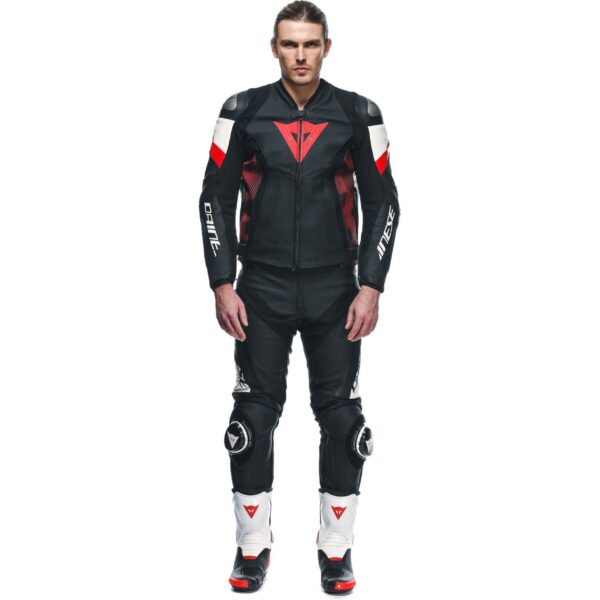 Dainese Avro 5 Leather Motorcycle Jacket – Men’s Premium Sport Biker Gear - Image 3