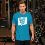 The Charlie Kirk Show Podcast T-Shirt – Short-Sleeve Unisex Tee - Image 4