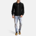 Ethan Hybrid Suede Bomber Jacket – Stylish Men’s Outerwear - Image 3