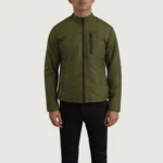 Elliot Lightweight Casual Jacket – Green - Image 4