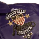 Women’s Pelle Pelle American Bruiser Plush Crop Jacket – Stylish & Bold Outerwear - Image 4